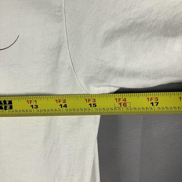 Fleetwood Mac Rumours Shirt Mens Small White Classic Rock Band Tee 2015 Graphic - Picture 3 of 9